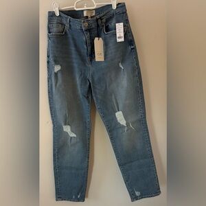 Current/Elliott Boyfriend Jeans distressed